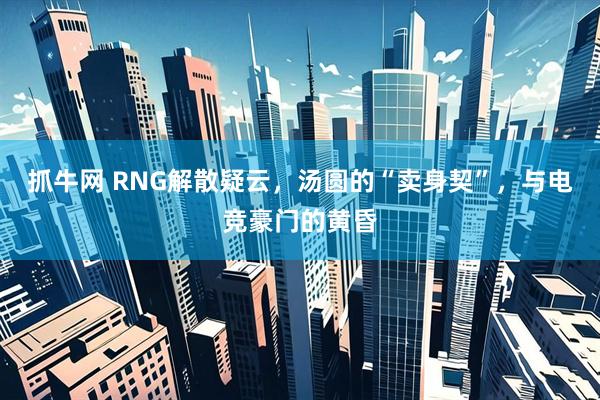 抓牛网 RNG解散疑云，汤圆的“卖身契”，与电竞豪门的黄昏